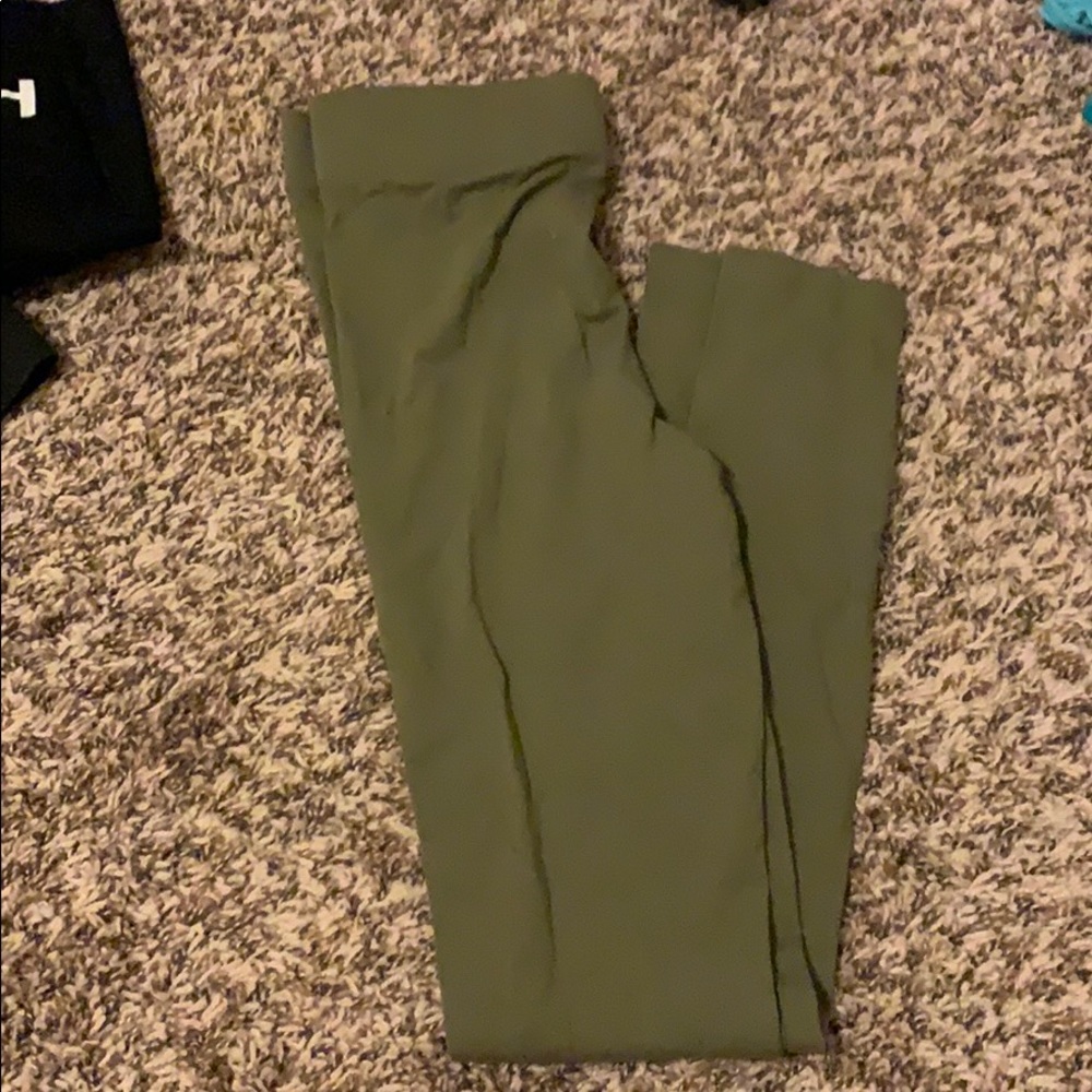 Olive Green leggings